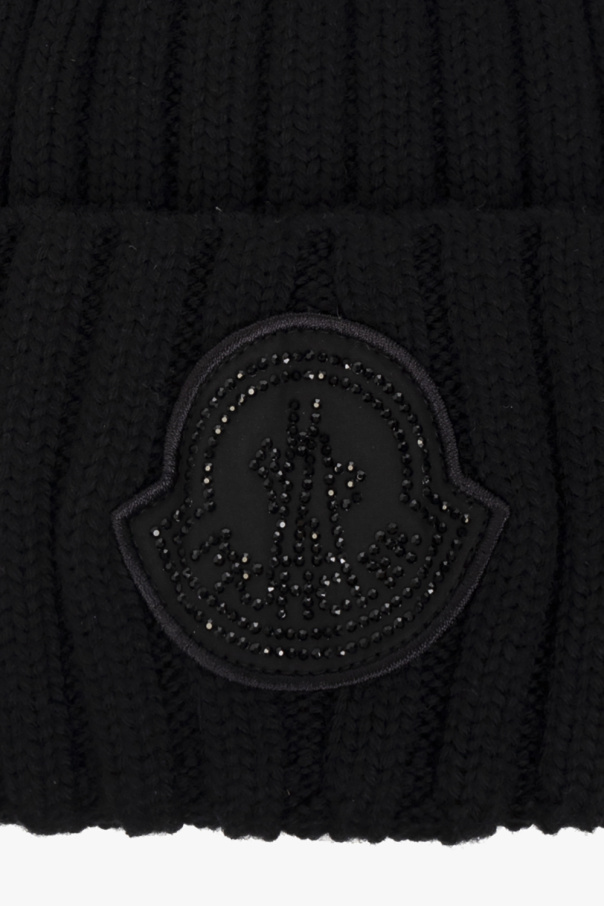 Moncler Wool beanie with logo