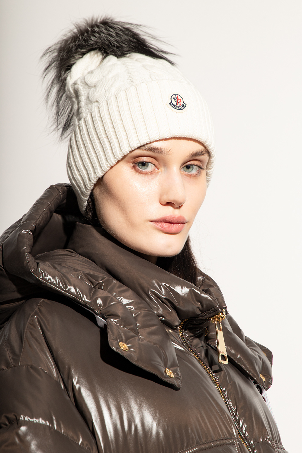 Moncler Beanie with logo