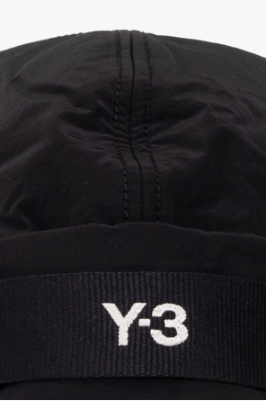Y-3 Yohji Yamamoto Haley patterned bucket Black hat