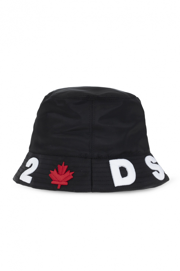 Dsquared2 x Stanley and Porter logo plaque bucket hat