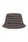 two-tone woven sun embellished hat