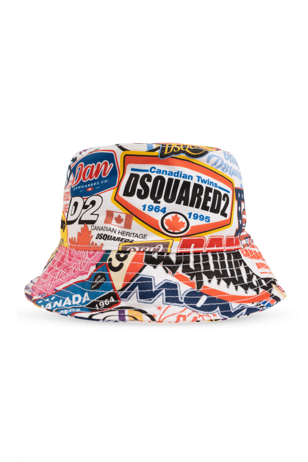 Patterned bucket hat od Dsquared2
