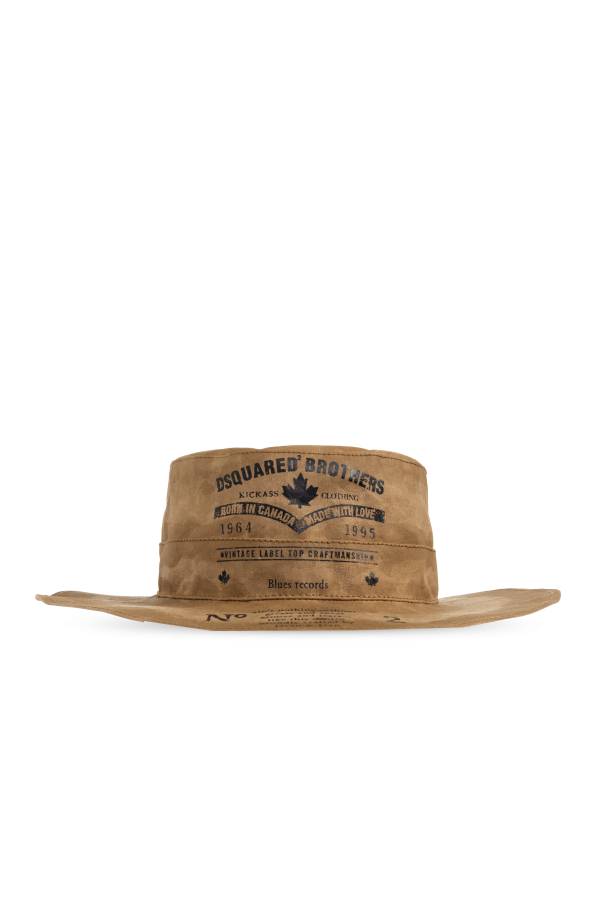 Hat with print od Dsquared2