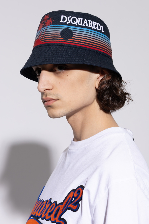 Dsquared2 Hut mit gesticktem Logo