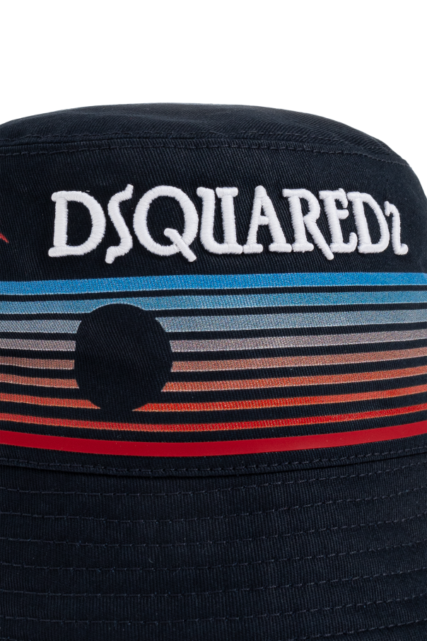 Dsquared2 Hut mit gesticktem Logo