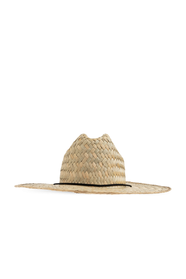 Dsquared2 Straw hat with patch