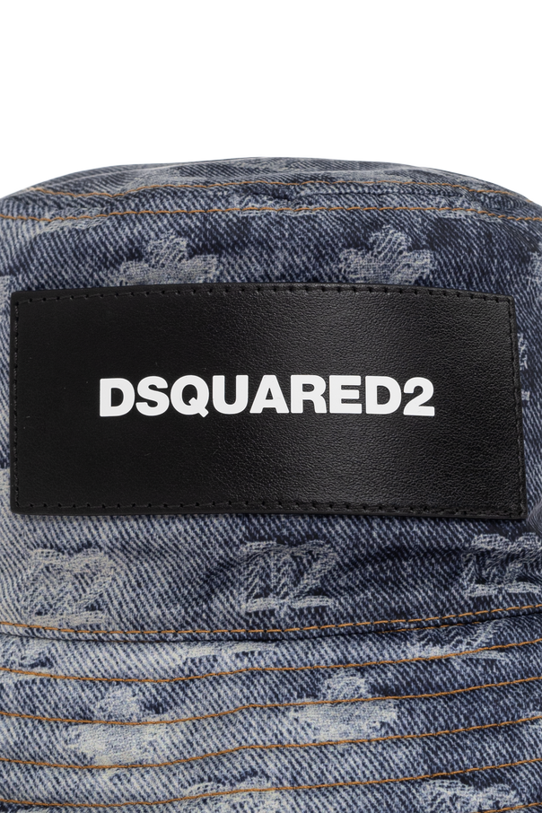 Dsquared2 Sombrero tipo pescador con logo