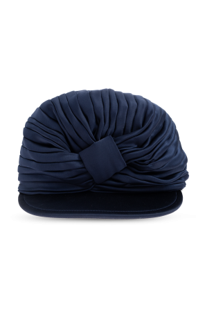 Czapka z plisowaniem
