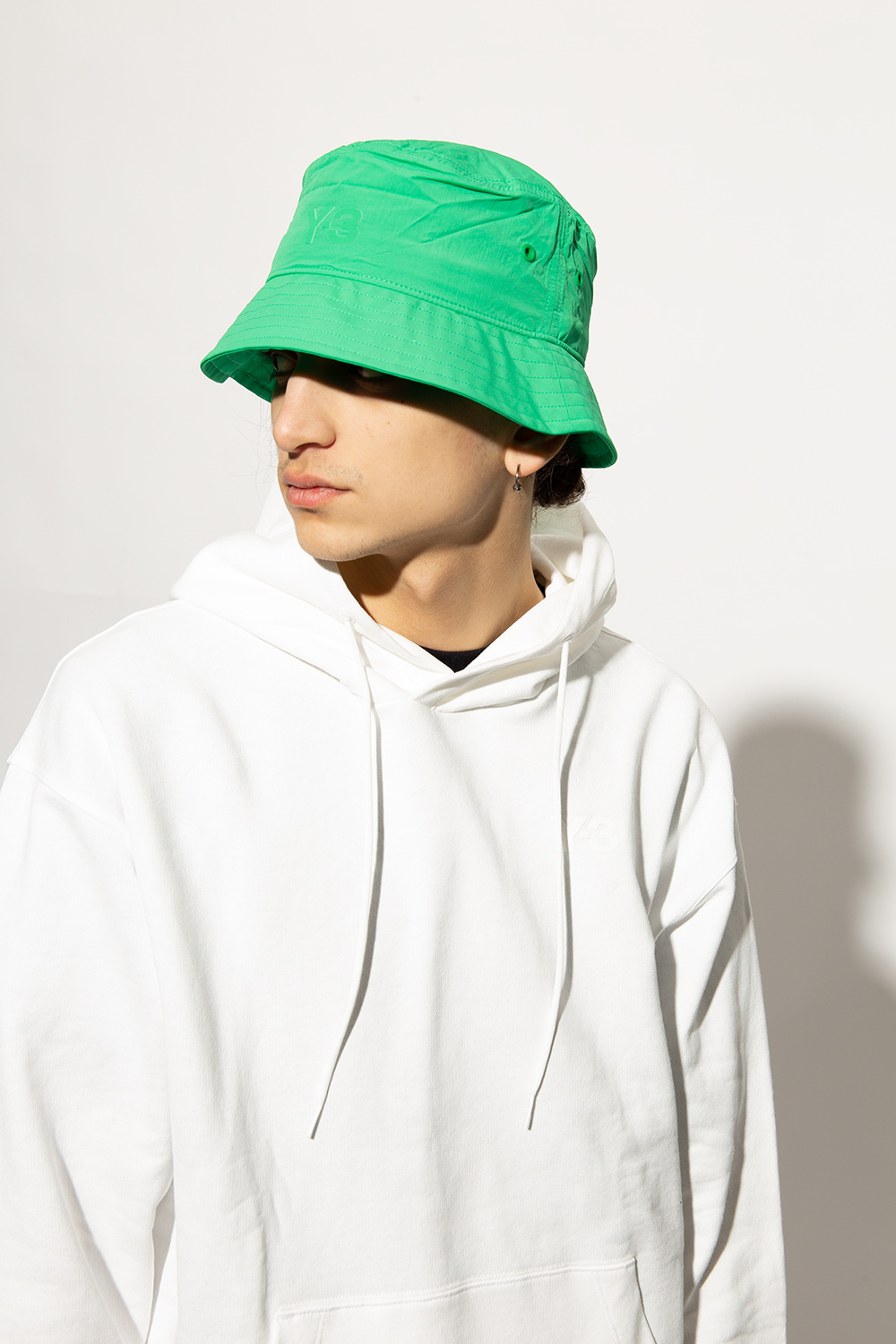 Y-3 Yohji Yamamoto Bucket Nike hat with logo