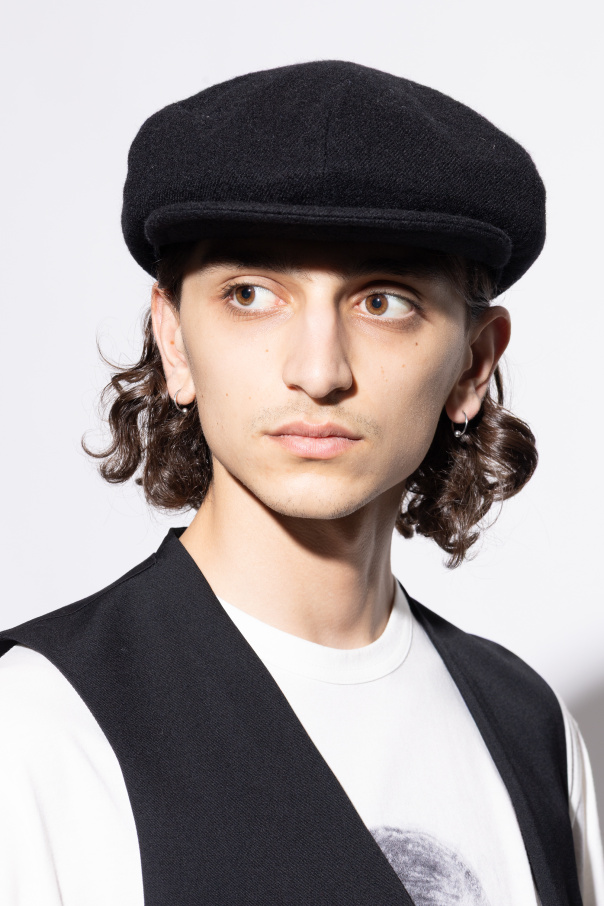 Yohji Yamamoto Wollschiebermütze