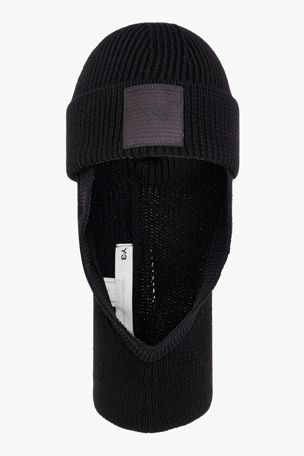 Y-3 Yohji Yamamoto Wool balaclava with logo