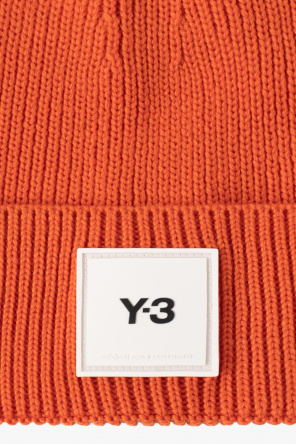 Y-3 Yohji Yamamoto Wool beanie with logo