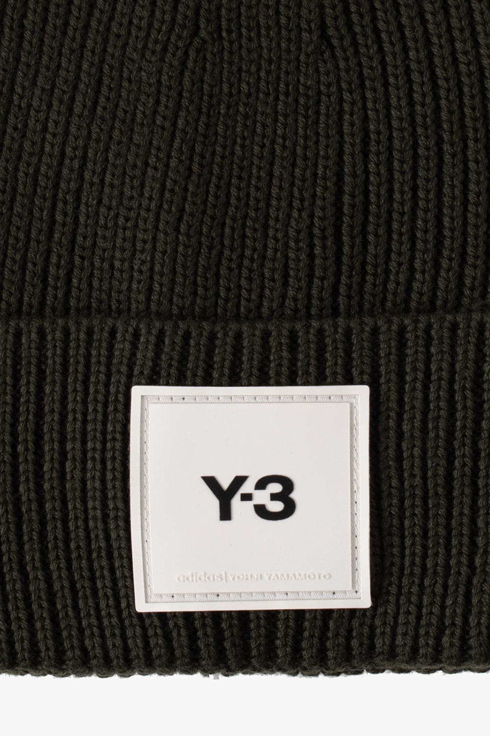 Y-3 Yohji Yamamoto Wool beanie with logo