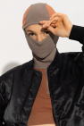 Y-3 Yohji Yamamoto beige Balaclava with logo