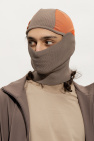Y-3 Yohji Yamamoto beige Balaclava with logo
