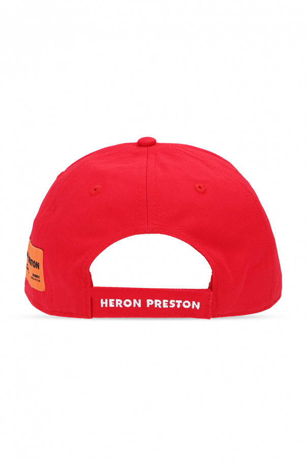 Heron Preston Logo-patch baseball cap