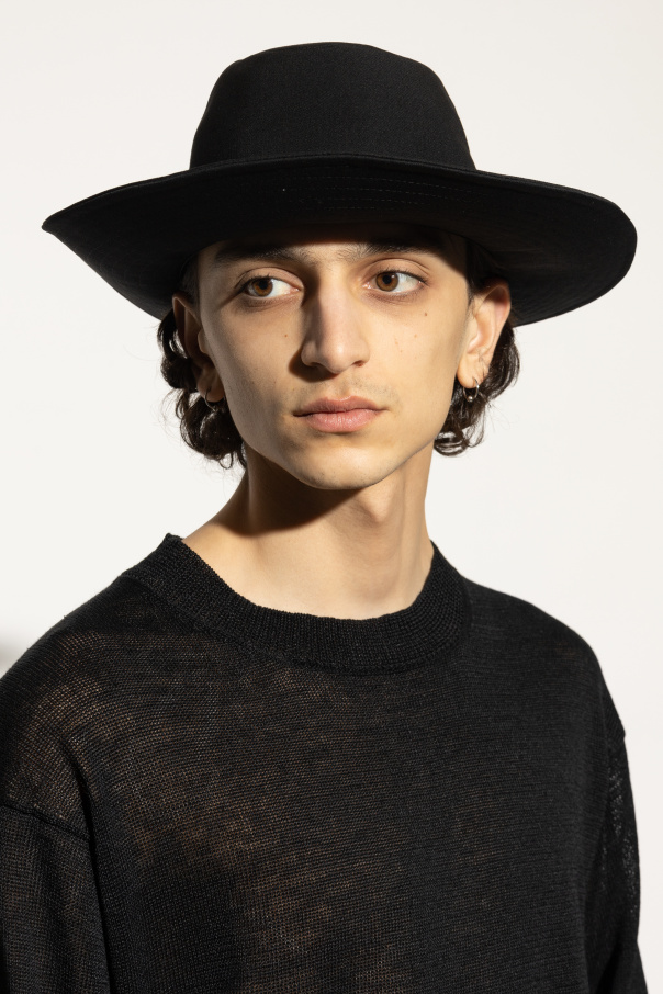 Yohji Yamamoto Wełniany kapelusz