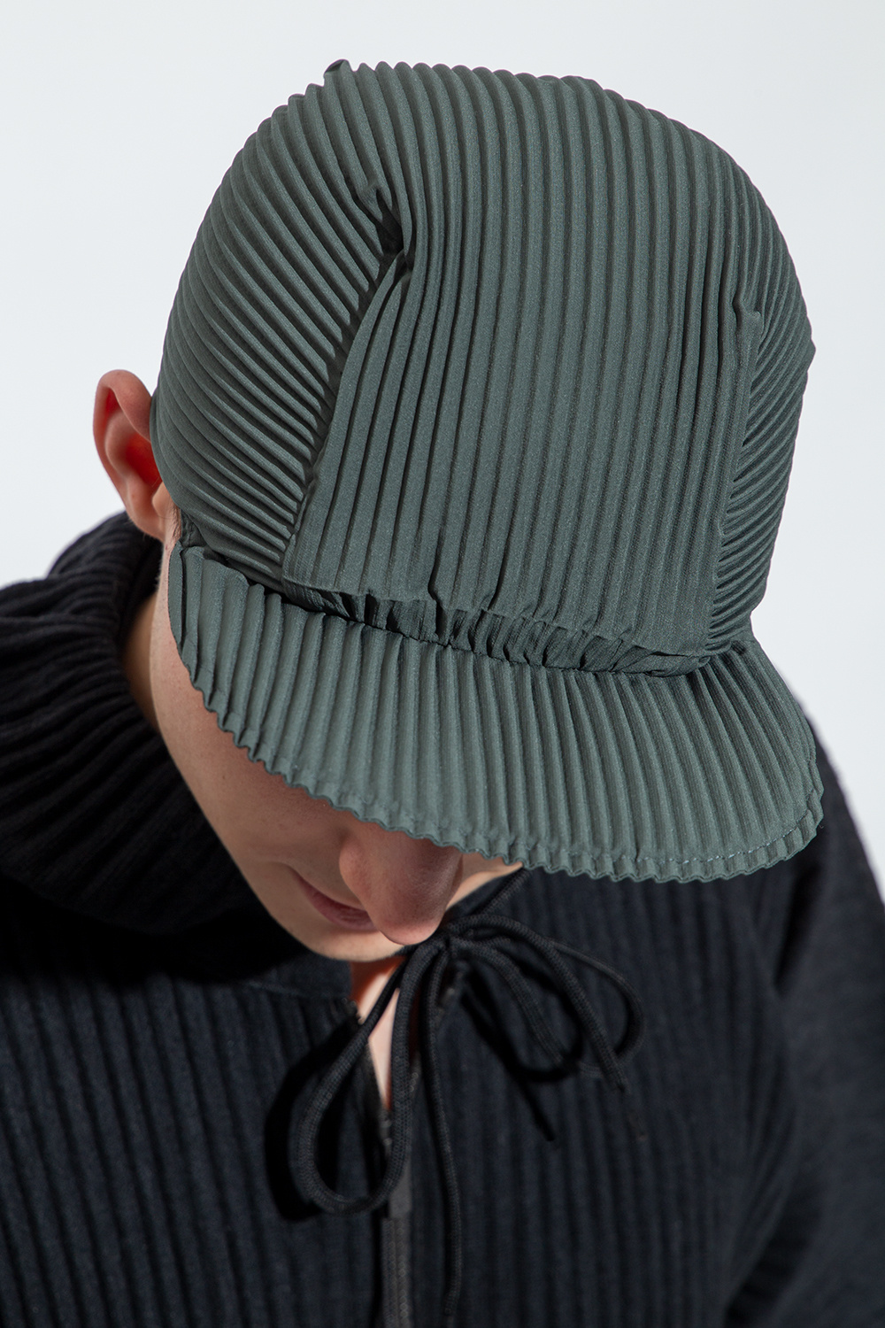 Issey Miyake Homme Plisse Unstructured bucket New hat silhouette