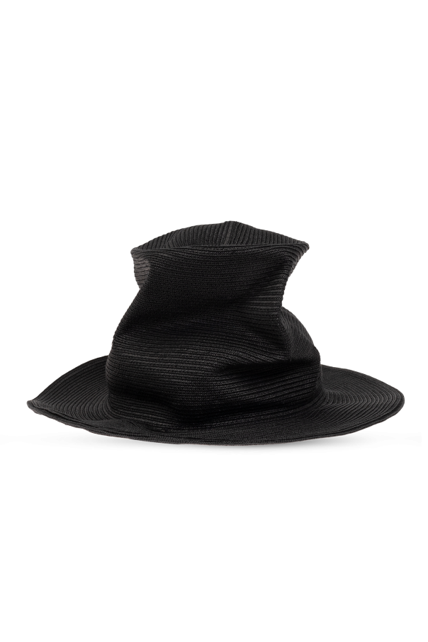 Yohji Yamamoto Pleciony kapelusz