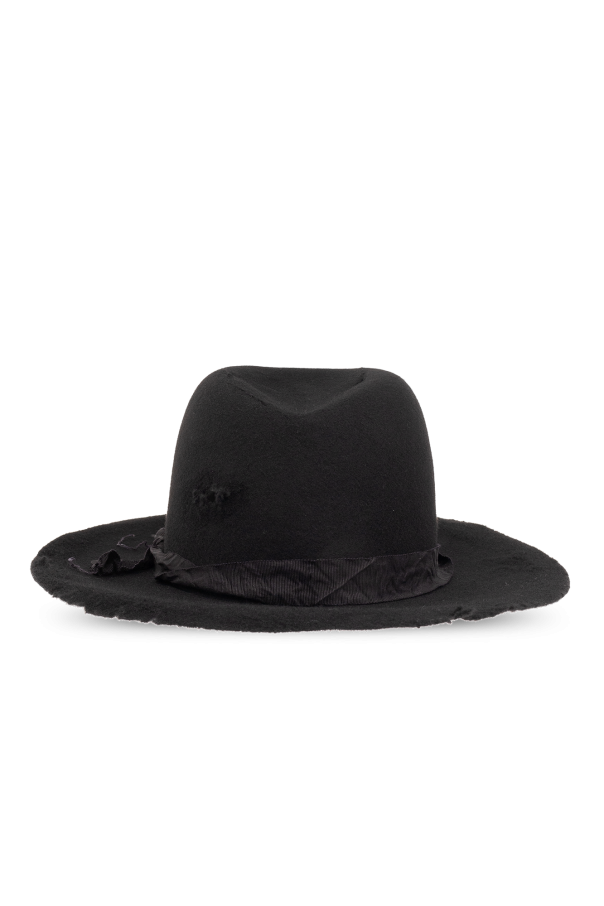 Yohji Yamamoto Wełniany kapelusz