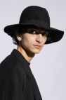 Yohji Yamamoto BLACK Wool fedora hat