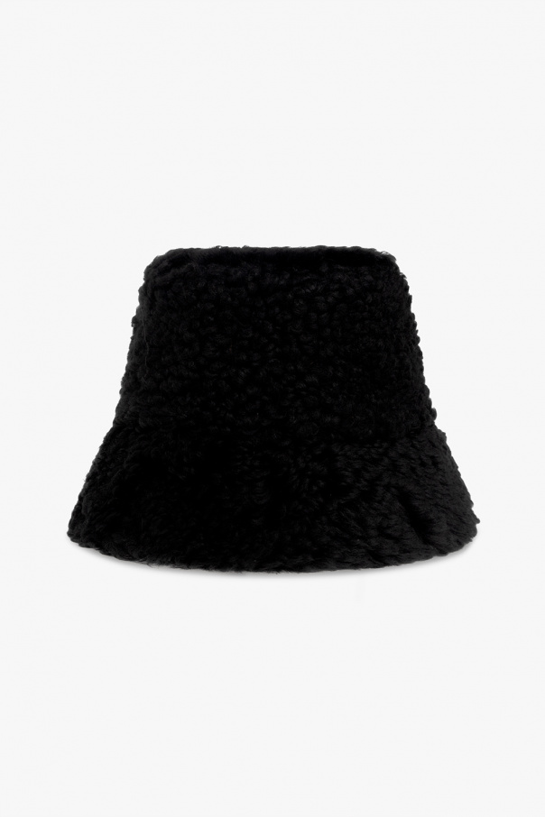 Cult Gaia ‘Kumi’ fur bucket CALVIN hat