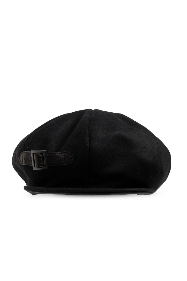 Wool flat cap od Yohji Yamamoto