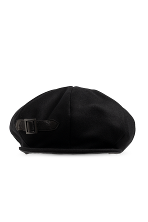 Wool flat cap