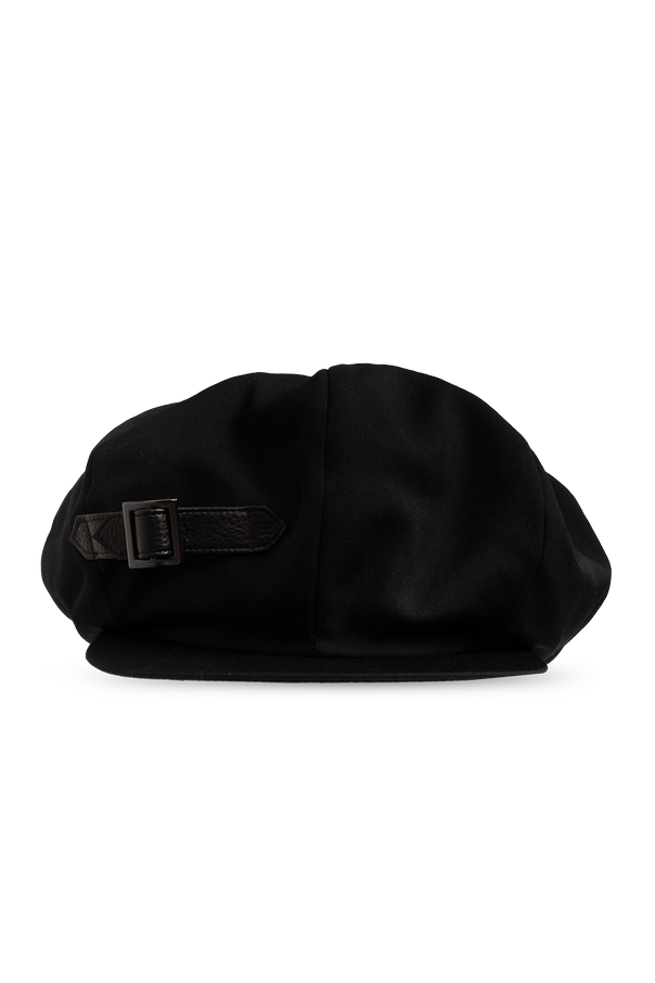 Wool flat cap od Yohji Yamamoto