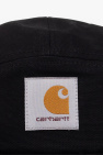 Carhartt WIP BLACK ‘Backley’ baseball cap with logo