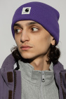 Carhartt WIP PURPLE ‘Ashley’ beanie with logo