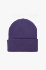 Carhartt WIP PURPLE ‘Ashley’ beanie with logo