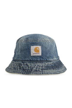 Hat with logo patch
