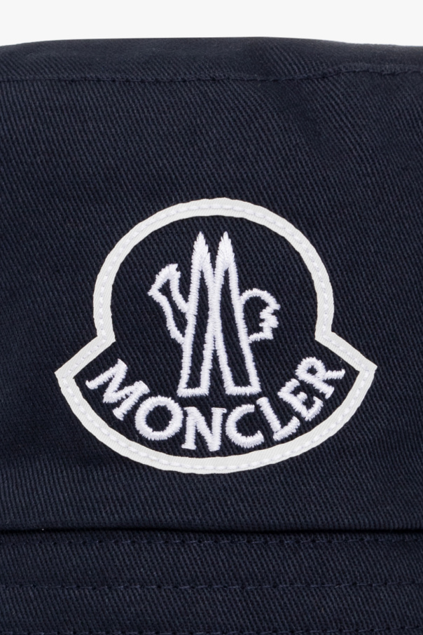 Moncler cement hat with logo