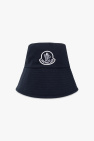 Moncler NAVY BLUE Bucket hat with logo