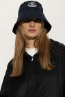 Moncler NAVY BLUE Bucket hat with logo