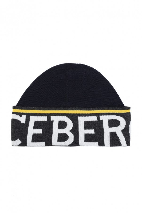 Iceberg Wool hat with logo