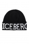 Iceberg Ribbed hat with logo