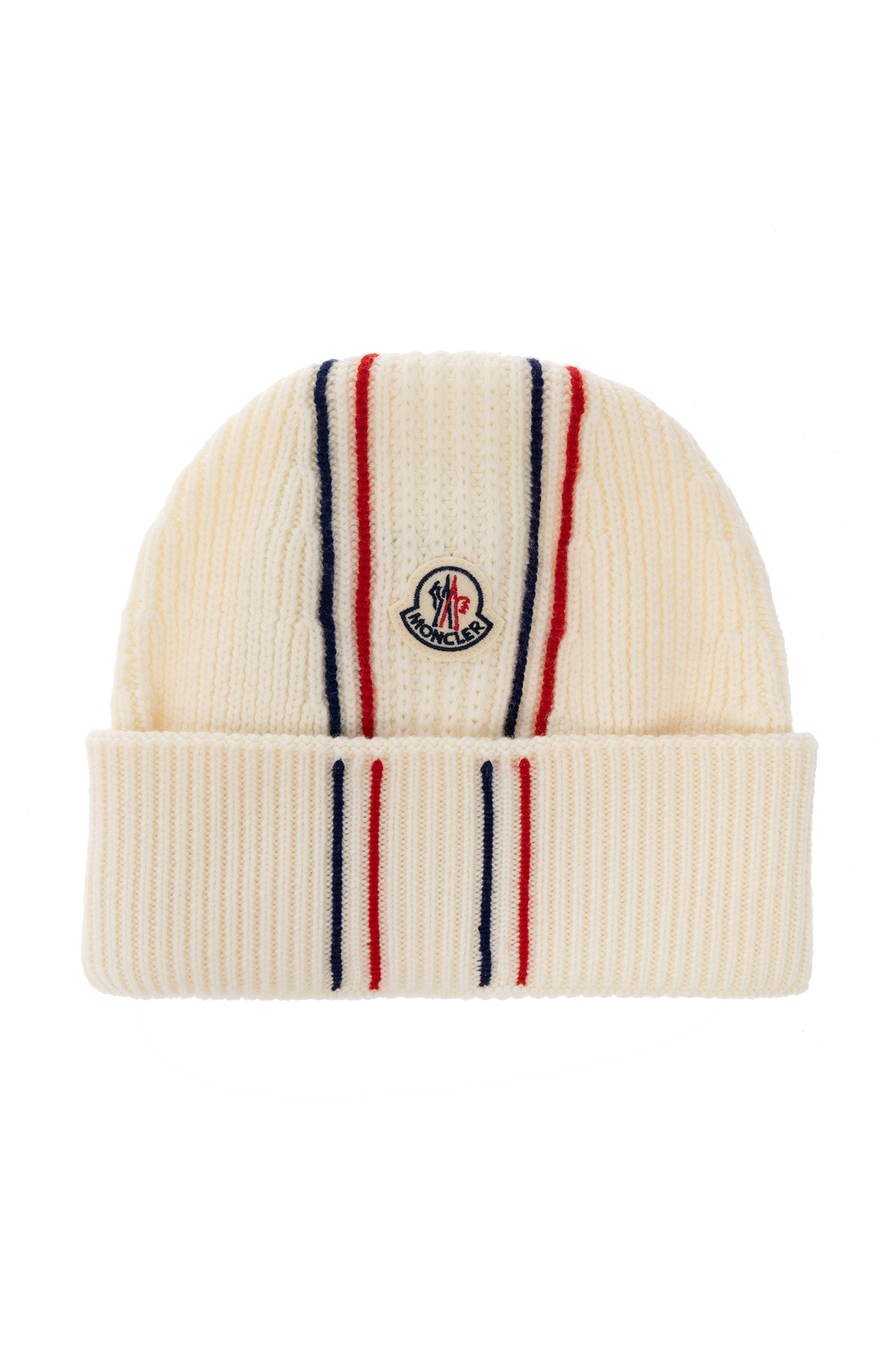 Moncler Beanie with logo patch