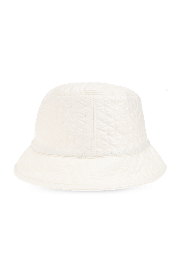 Moncler Pikowany kapelusz z logo