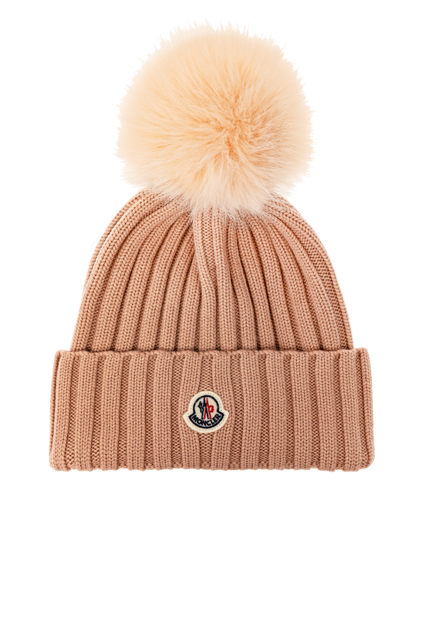 Moncler Beanie with pom-pom