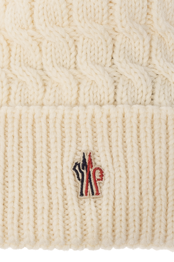 Moncler Grenoble logo-embroidered wool baseball cap