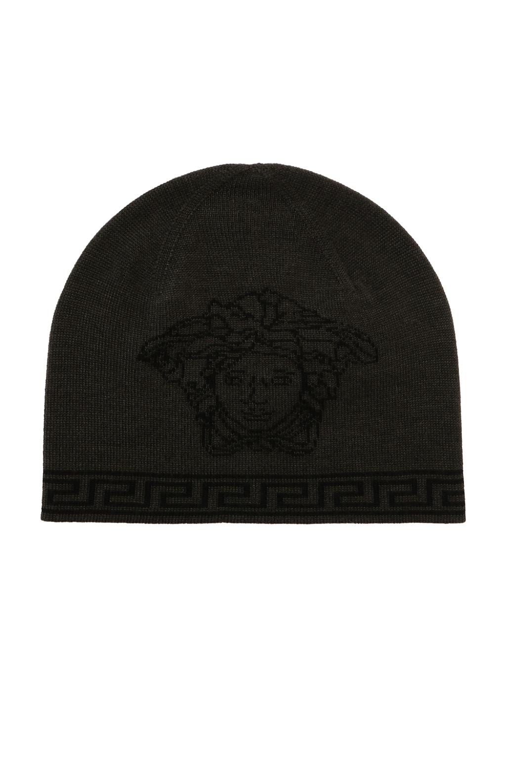 versace medusa beanie