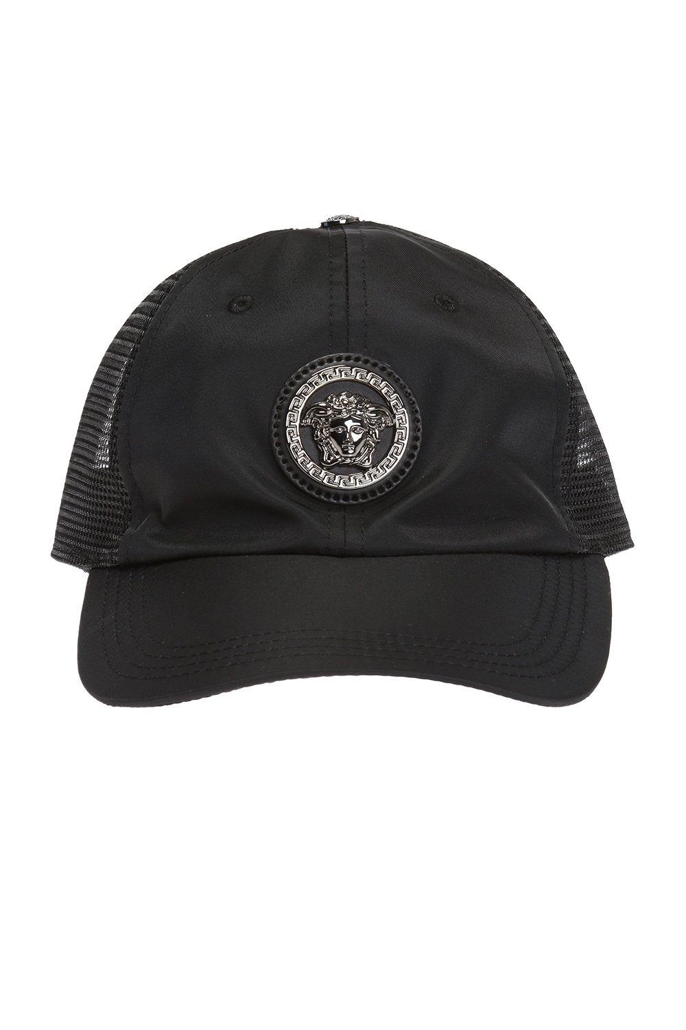 Versace Jeans Couture V Logo Baseball Cap Adjustable-One Size for Mens  Black/Silver at  Men's Clothing store