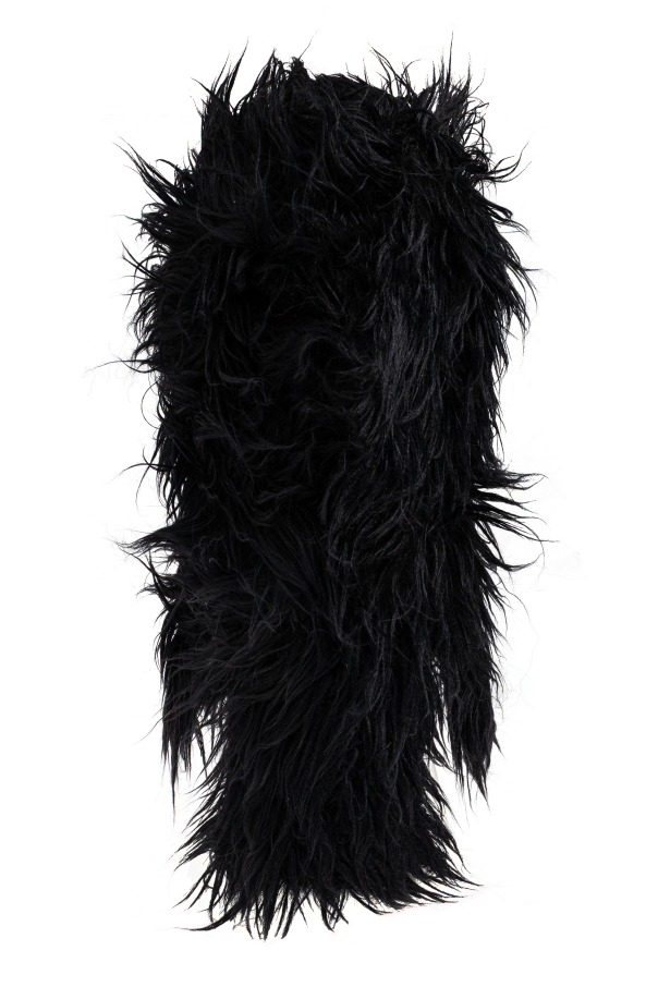 Issey Miyake Mohair hat with ear flaps