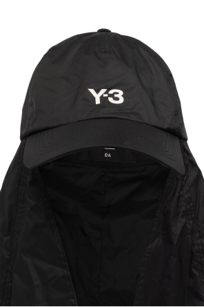 Y-3 Yohji Yamamoto Baseball cap with neck guard