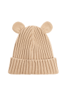 Moncler Enfant Beanie with logo patch
