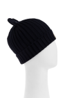 Moncler Enfant Beanie with logo patch
