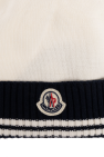 Moncler Enfant Beanie with logo patch