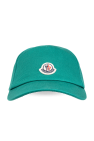 Moncler Enfant GREEN Baseball cap with logo